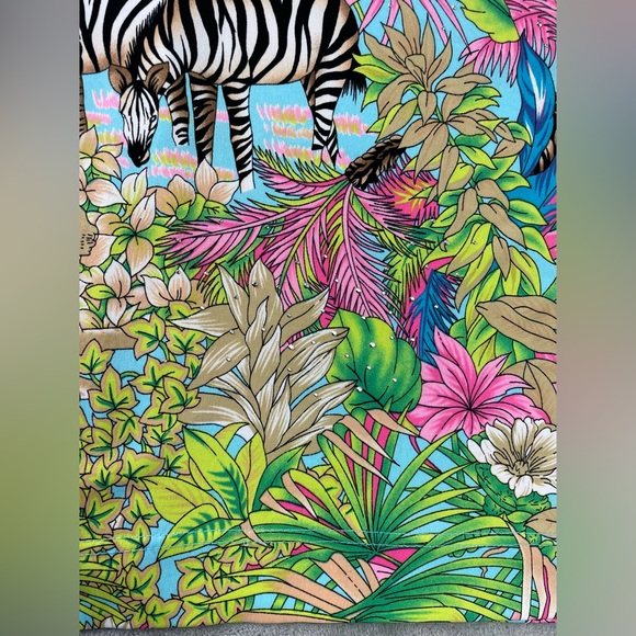 Jackets Galore John Farrah 1/4 Zip Lightweight Pullover Jungle Animals Women’s M - Picture 3 of 16